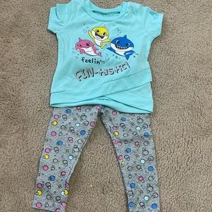 Pinkfong baby shark outfit